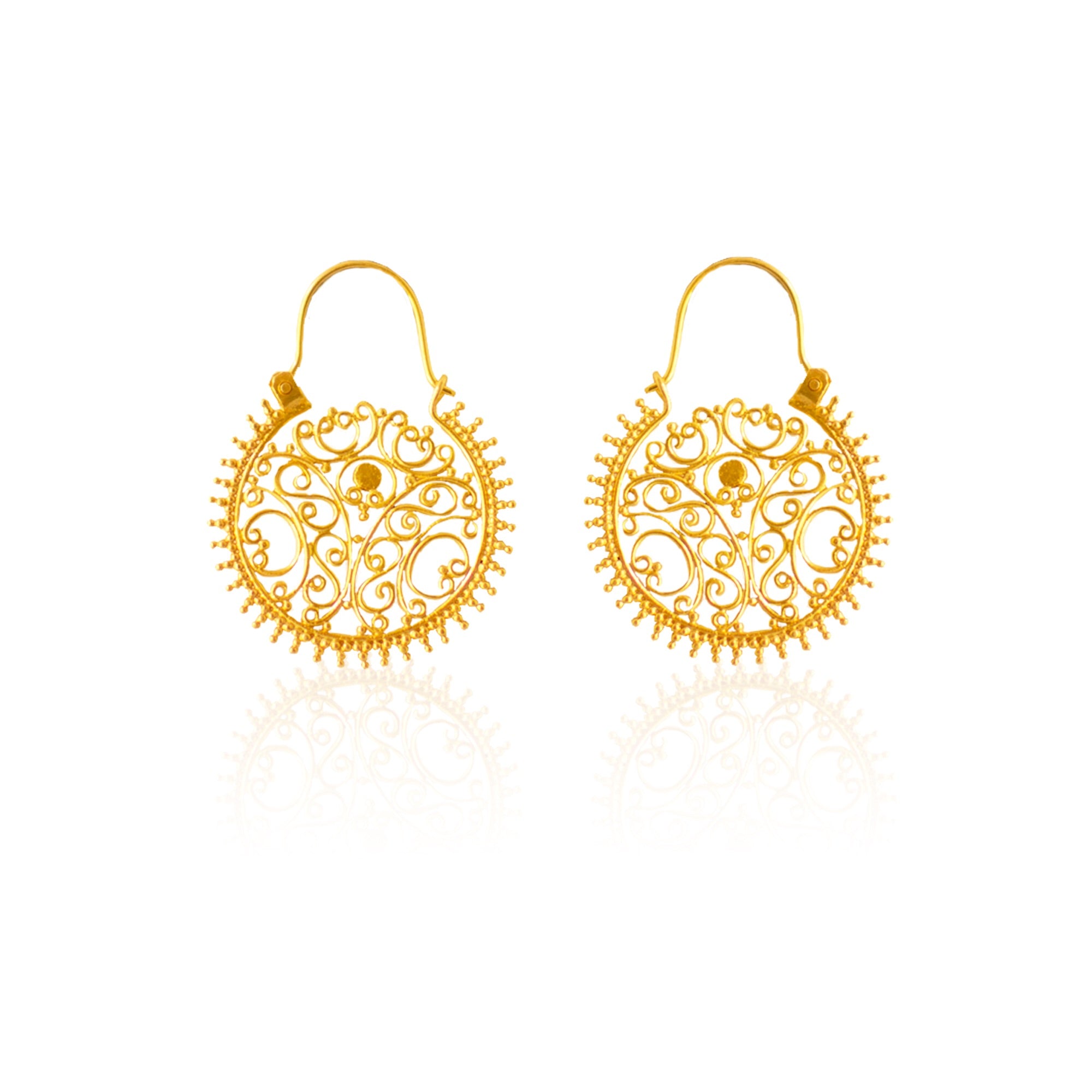 INDIA MOON EARRINGS